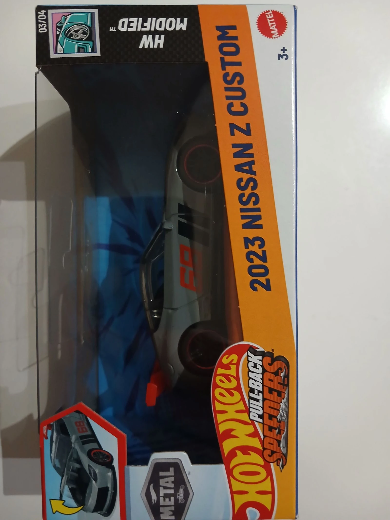 Véhicule hotwheels 2023 Nissan z custom 